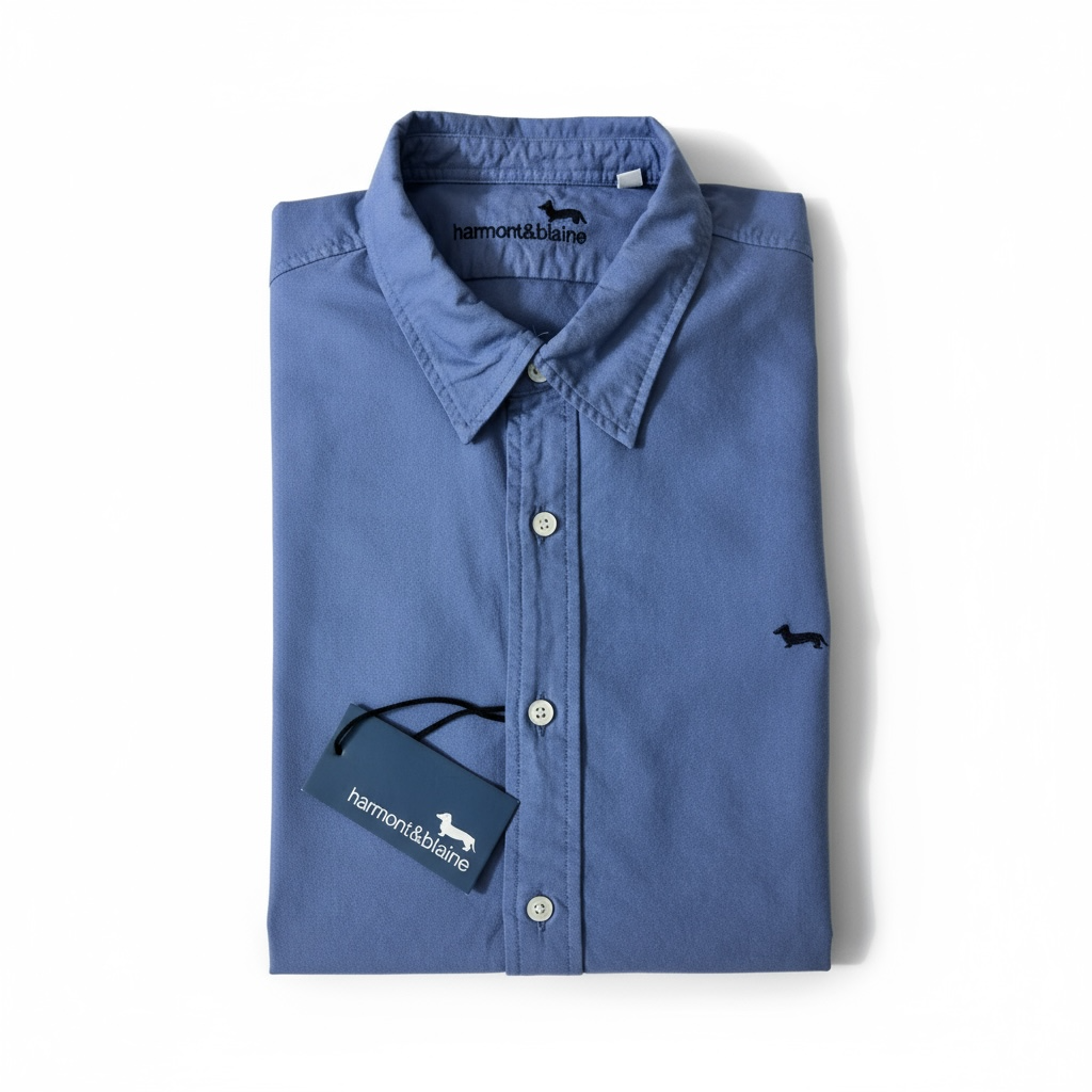 HNB Blue Full Sleeve Shirt
