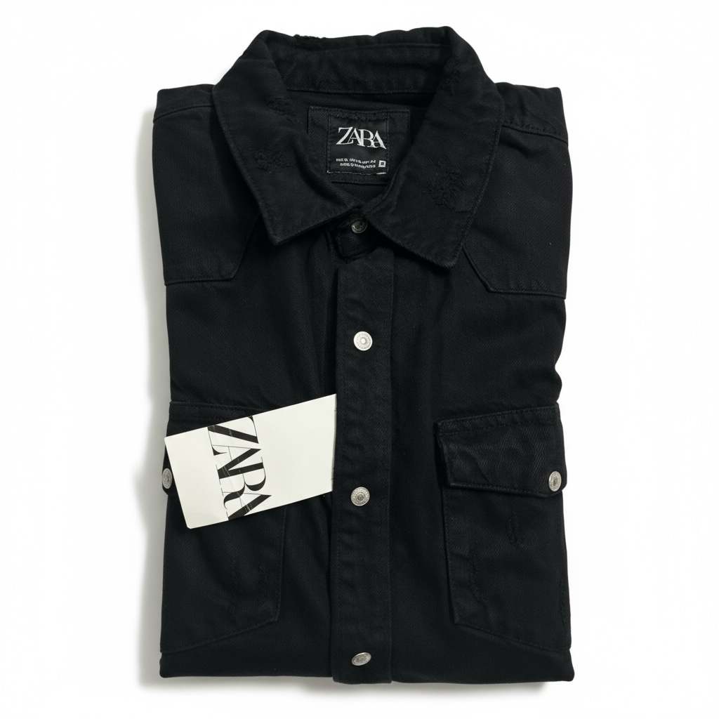 ZAR Black Denim Jacket