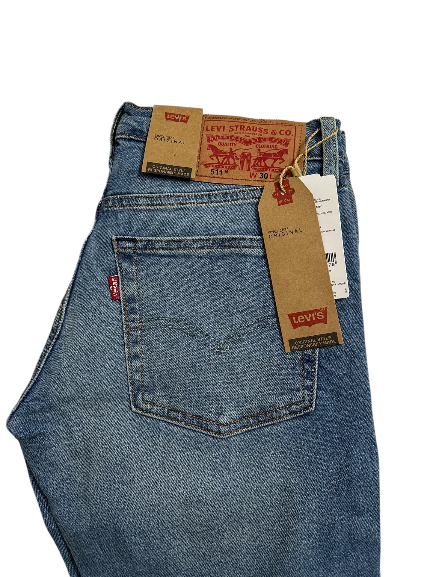 LEV Faded Blue Jeans