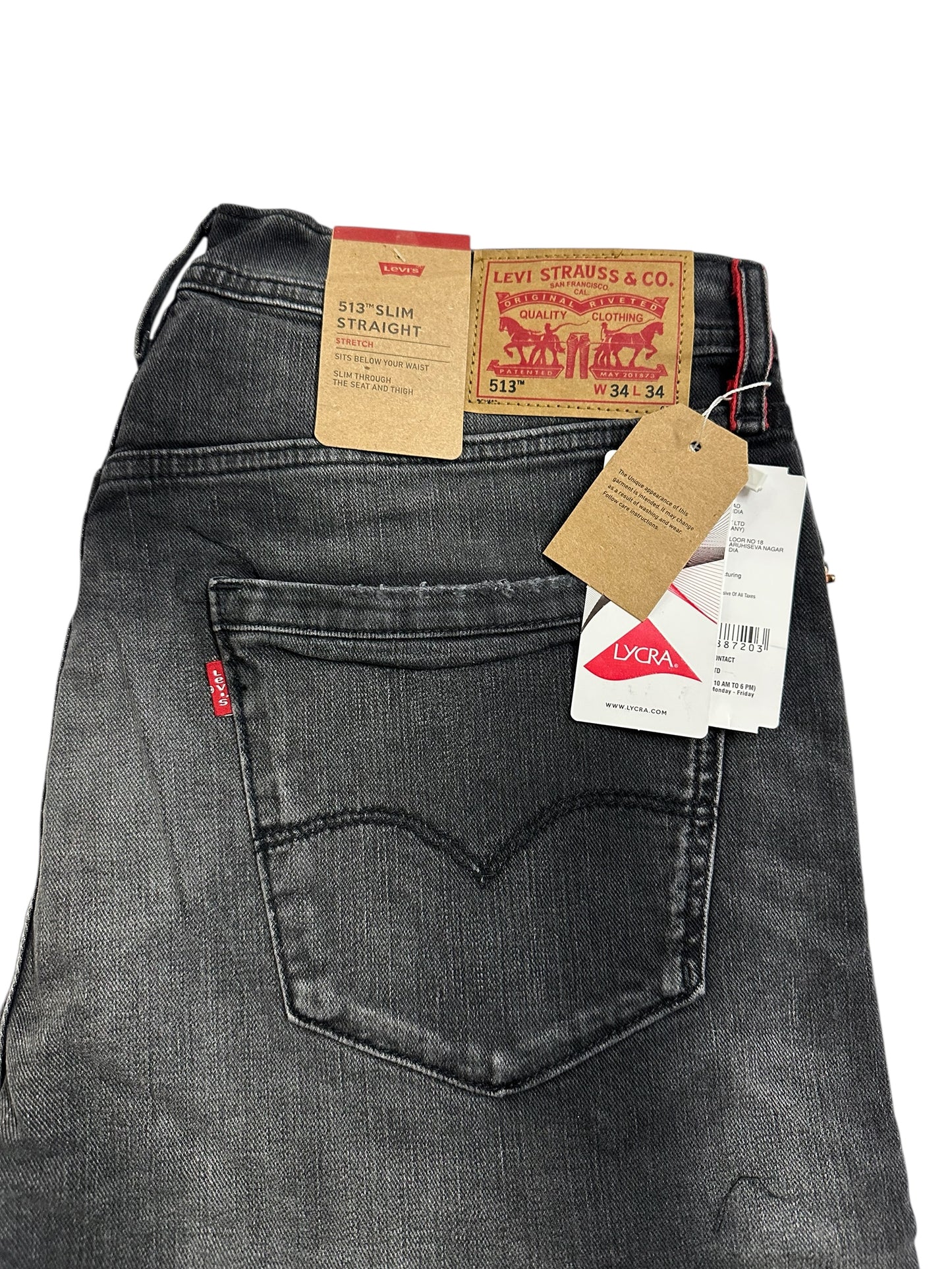 LEV Faded Black Jeans