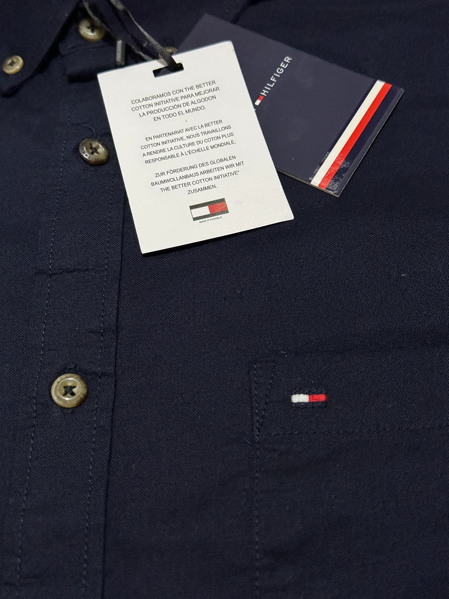 TOM Navy Blue Full Steve Shirt
