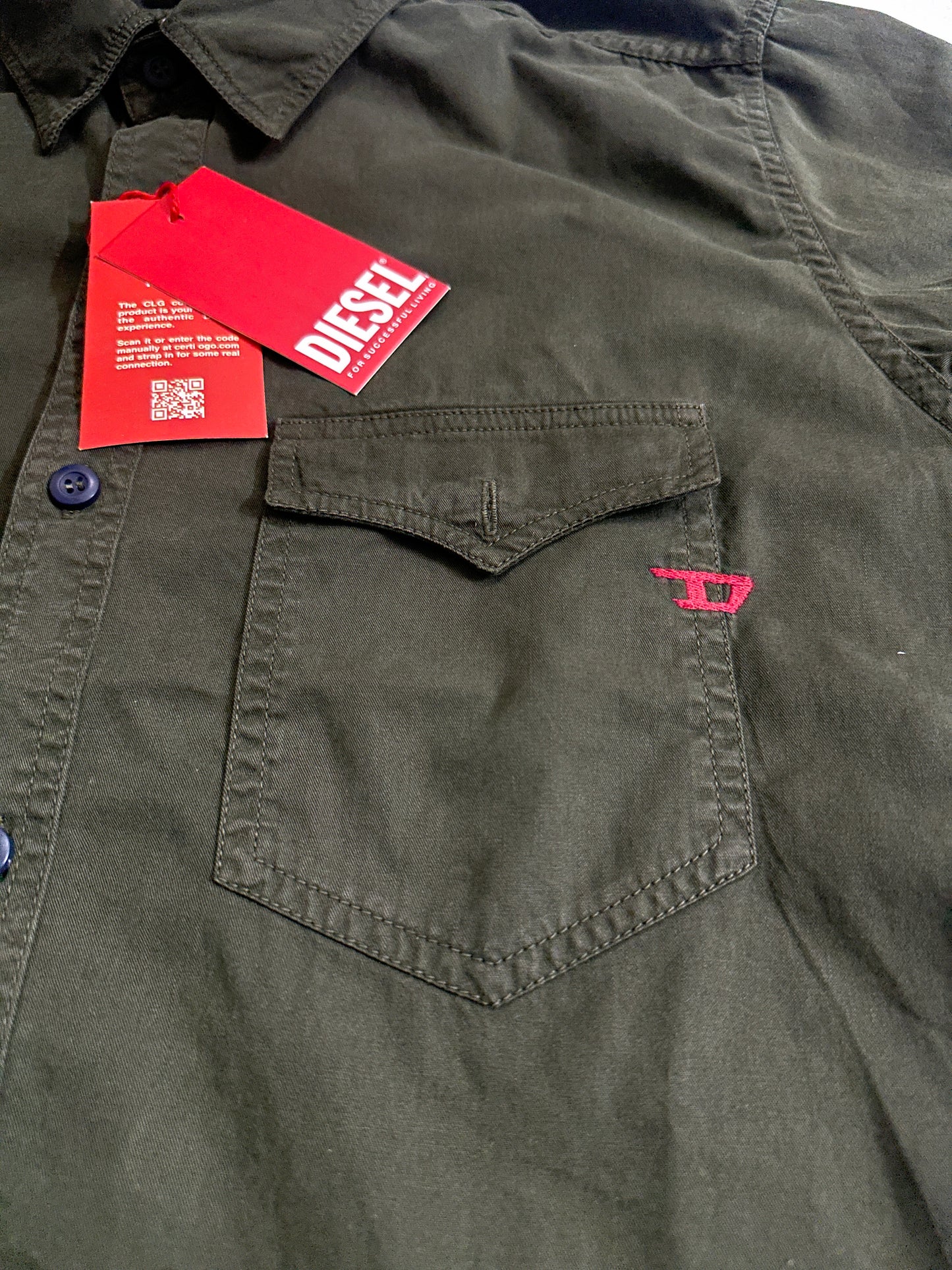 DSL Green Full Sleeve Shirt