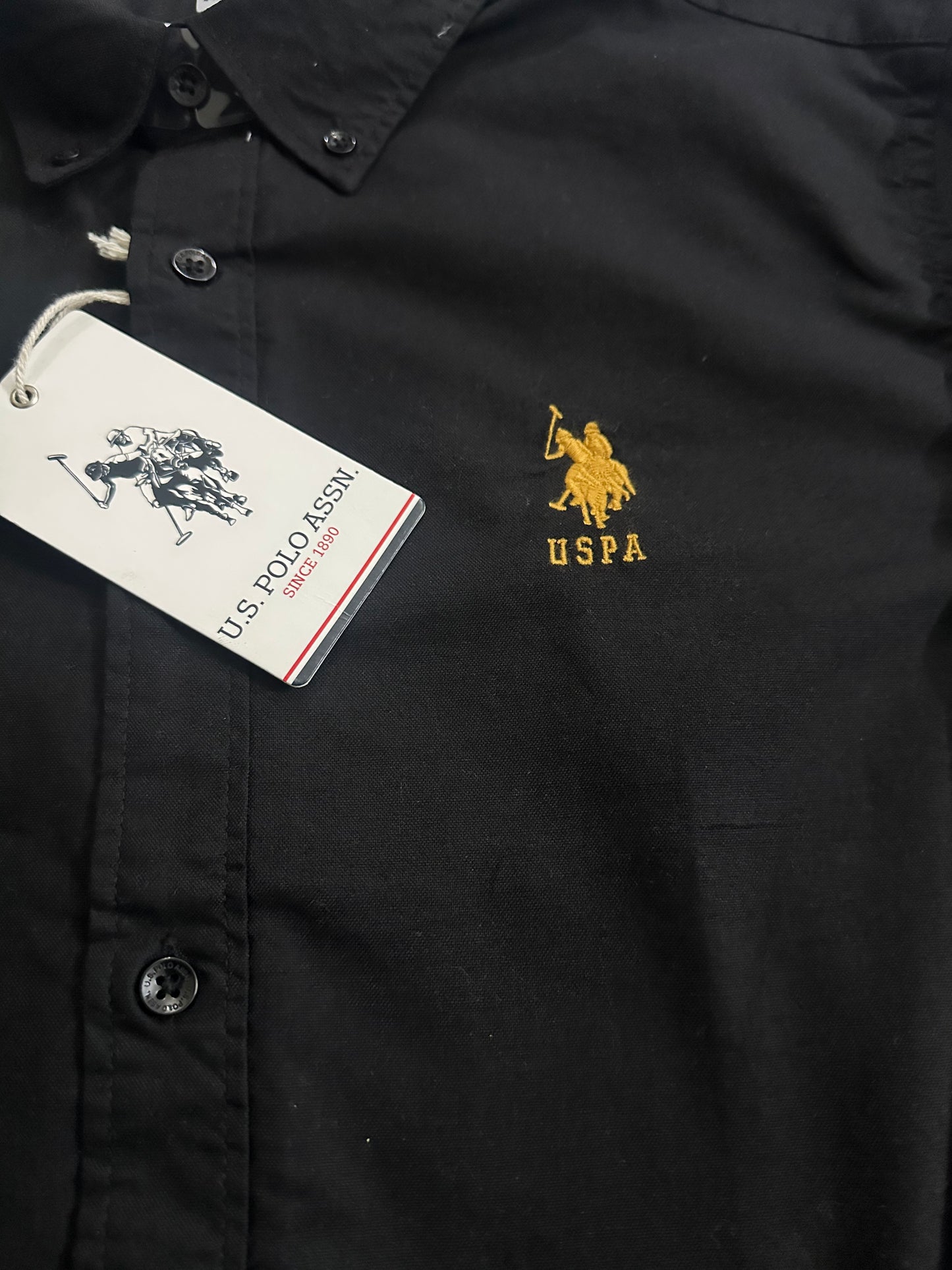 USP Black Full Sleeve Shirt