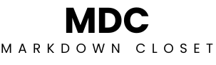 MDC Markdown Closet logo on a white background