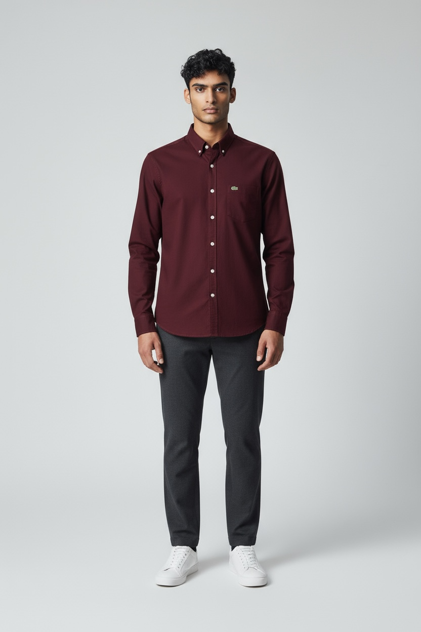 LAC Wine Full Sleeve Shirt