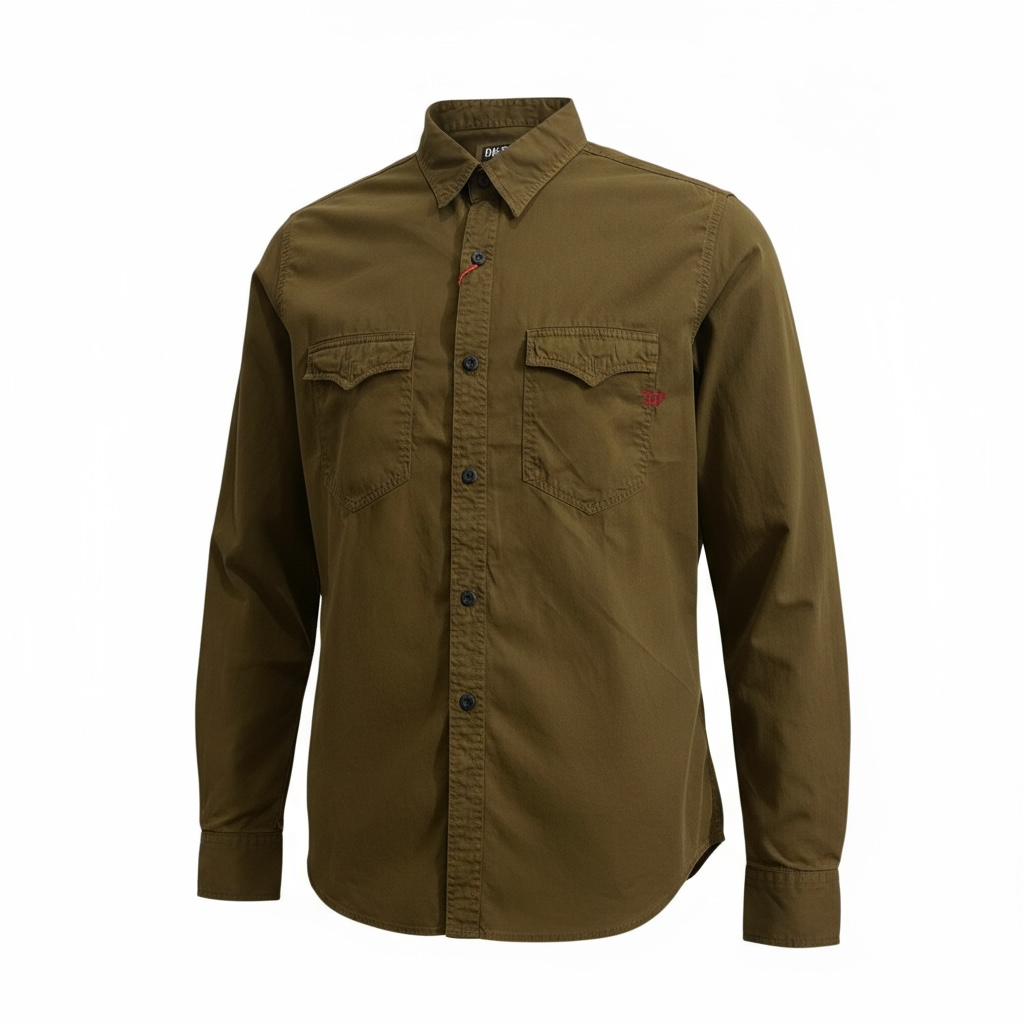 DSL Brown Full Sleeve Shirt