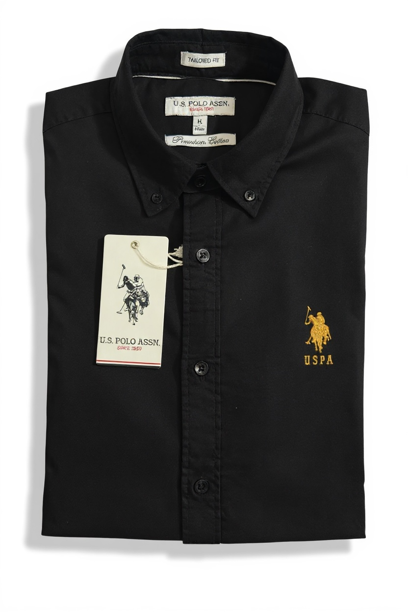 USP Black Full Sleeve Shirt