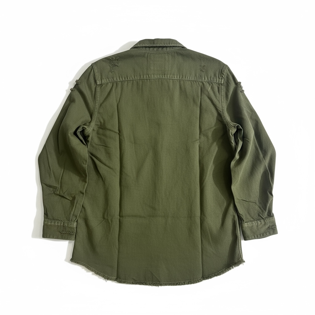 ZAR Green Denim Jacket