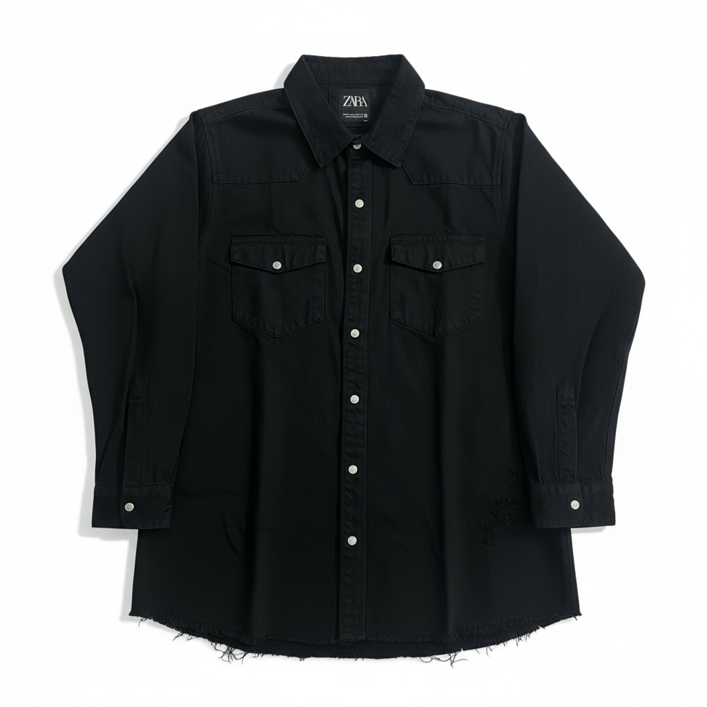 ZAR Black Denim Jacket