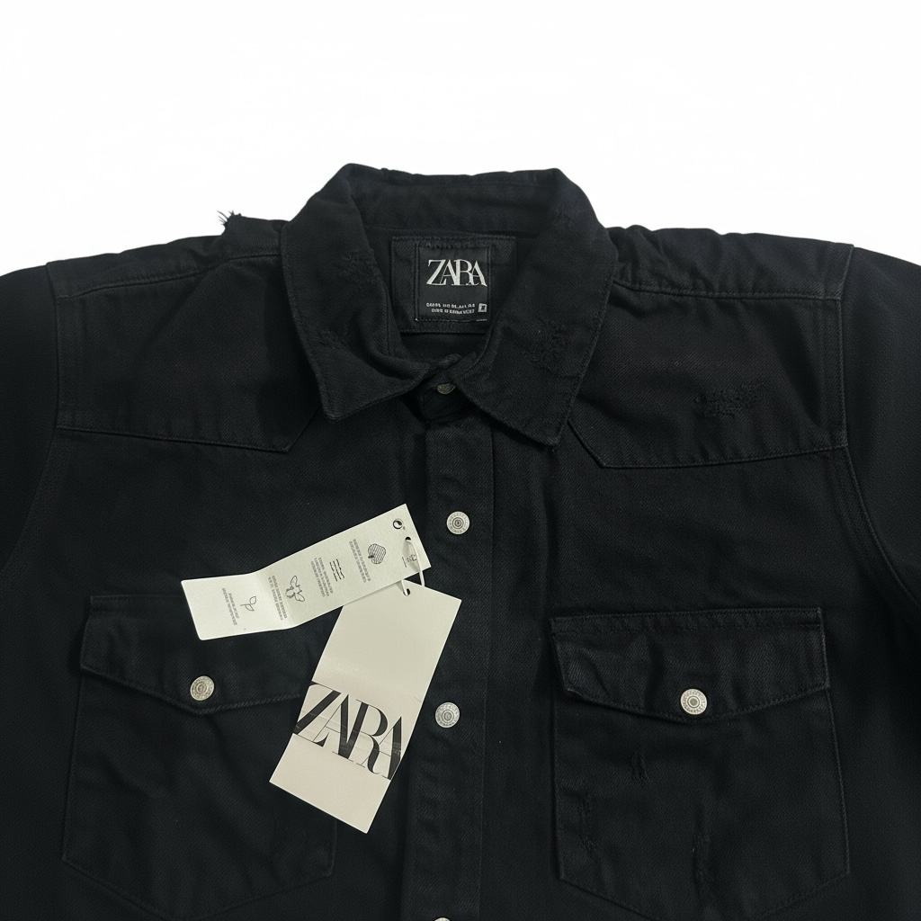 ZAR Black Denim Jacket