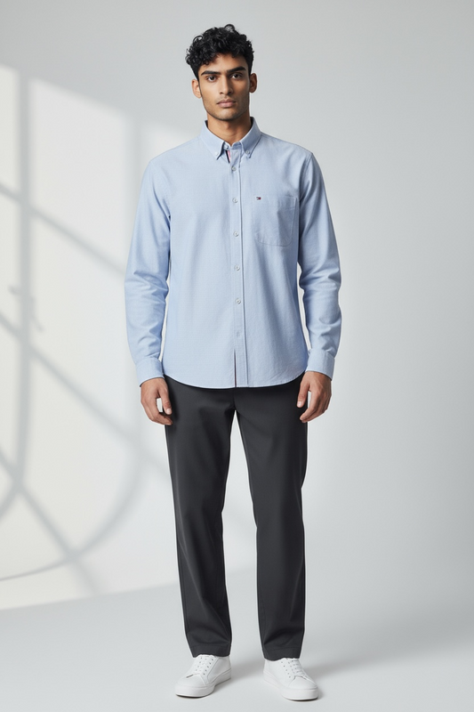 TOM Formal Light Blue Shirt