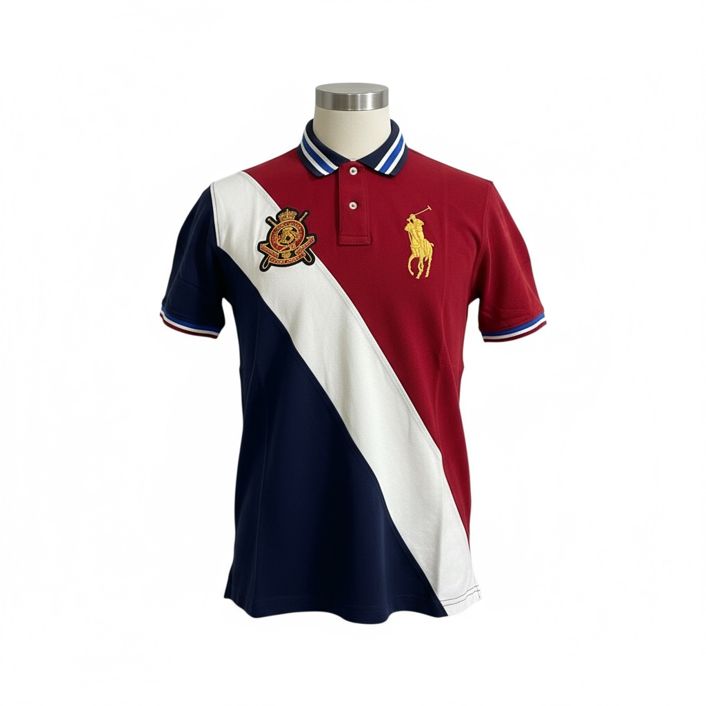 RLP Red/White/Blue Polo