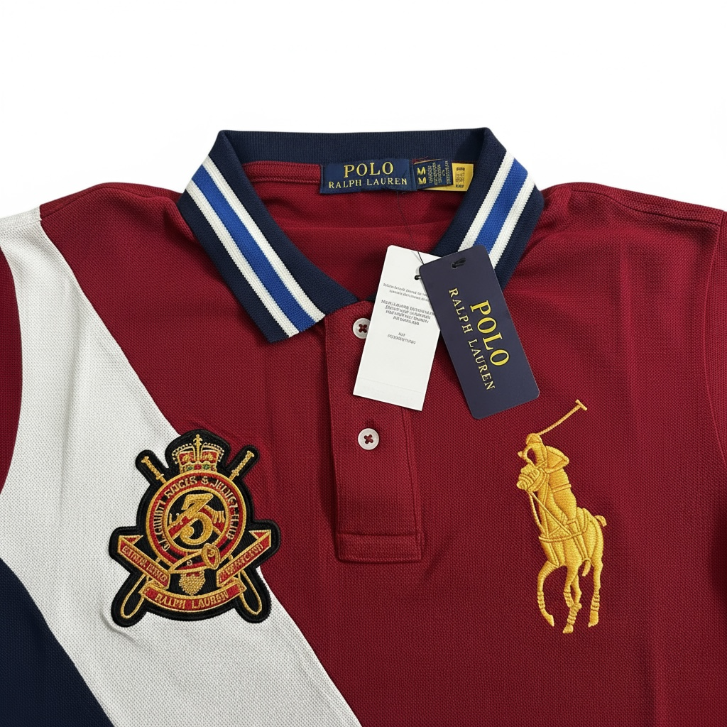 RLP Red/White/Blue Polo