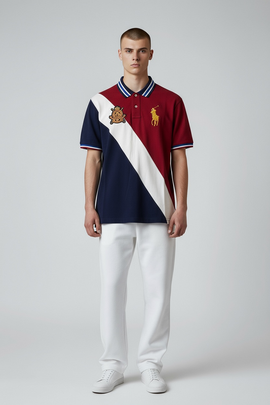 RLP Red/White/Blue Polo